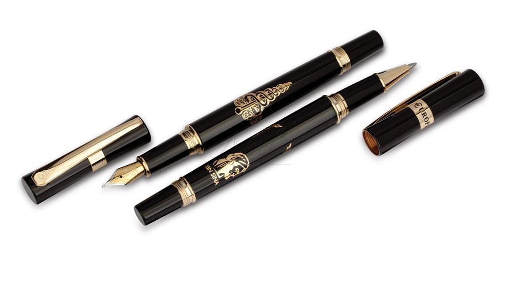 ست کلکسیونی خودنویس و روان نویس یوروپن ابن سینا - Image 8