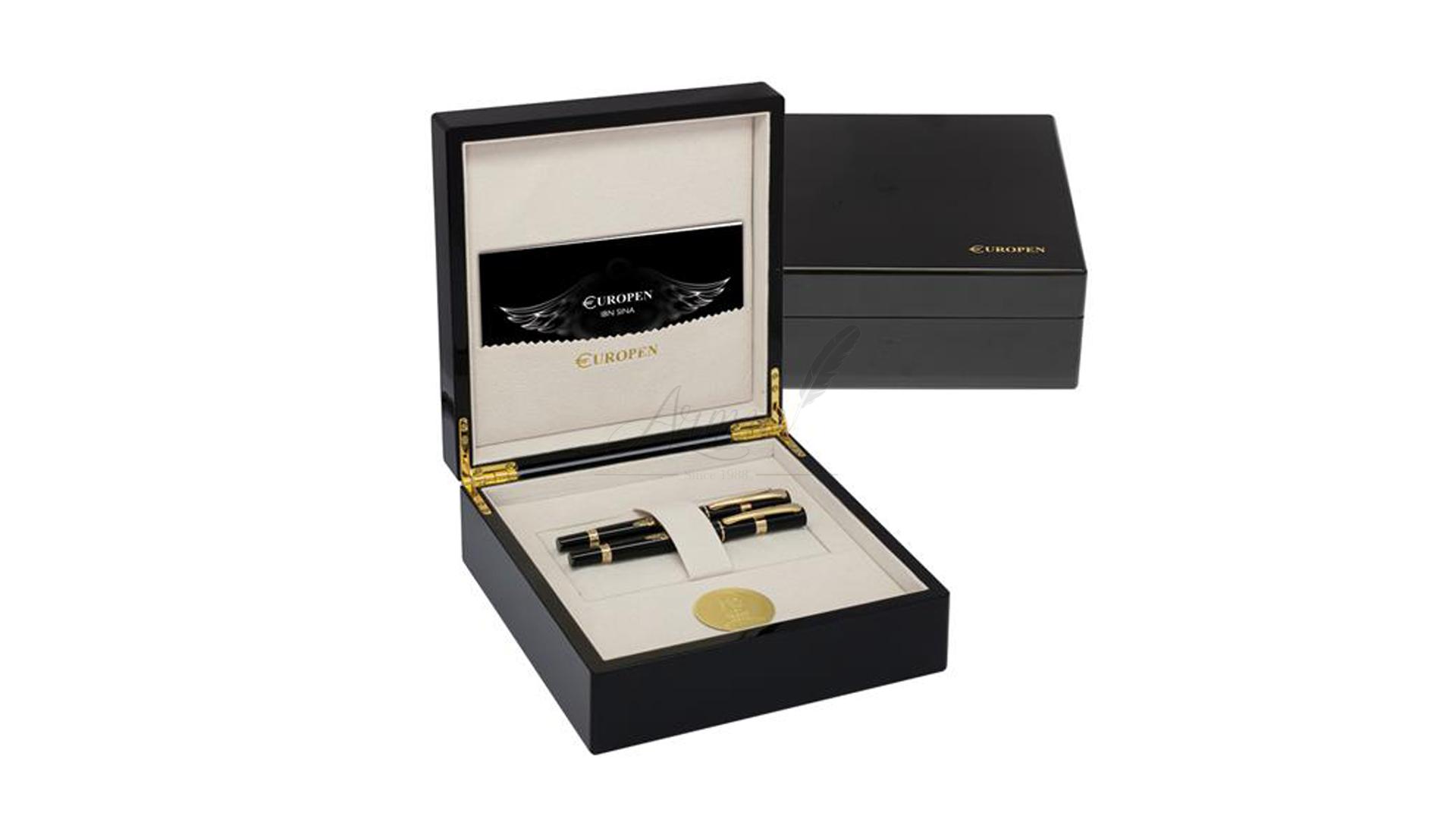 ست کلکسیونی خودنویس و روان نویس یوروپن ابن سینا - Image 2