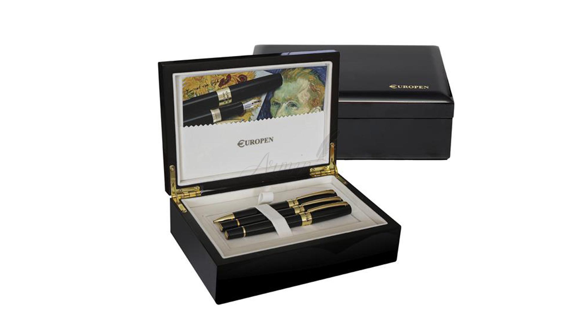 ست کلکسیونی خودکار و خودنویس و روان نویس یوروپن ونگوگ - Image 2