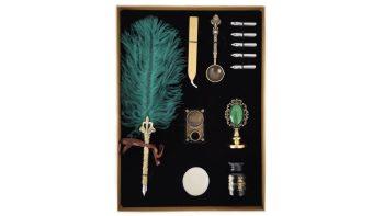 ست قلم پر و مهر و موم